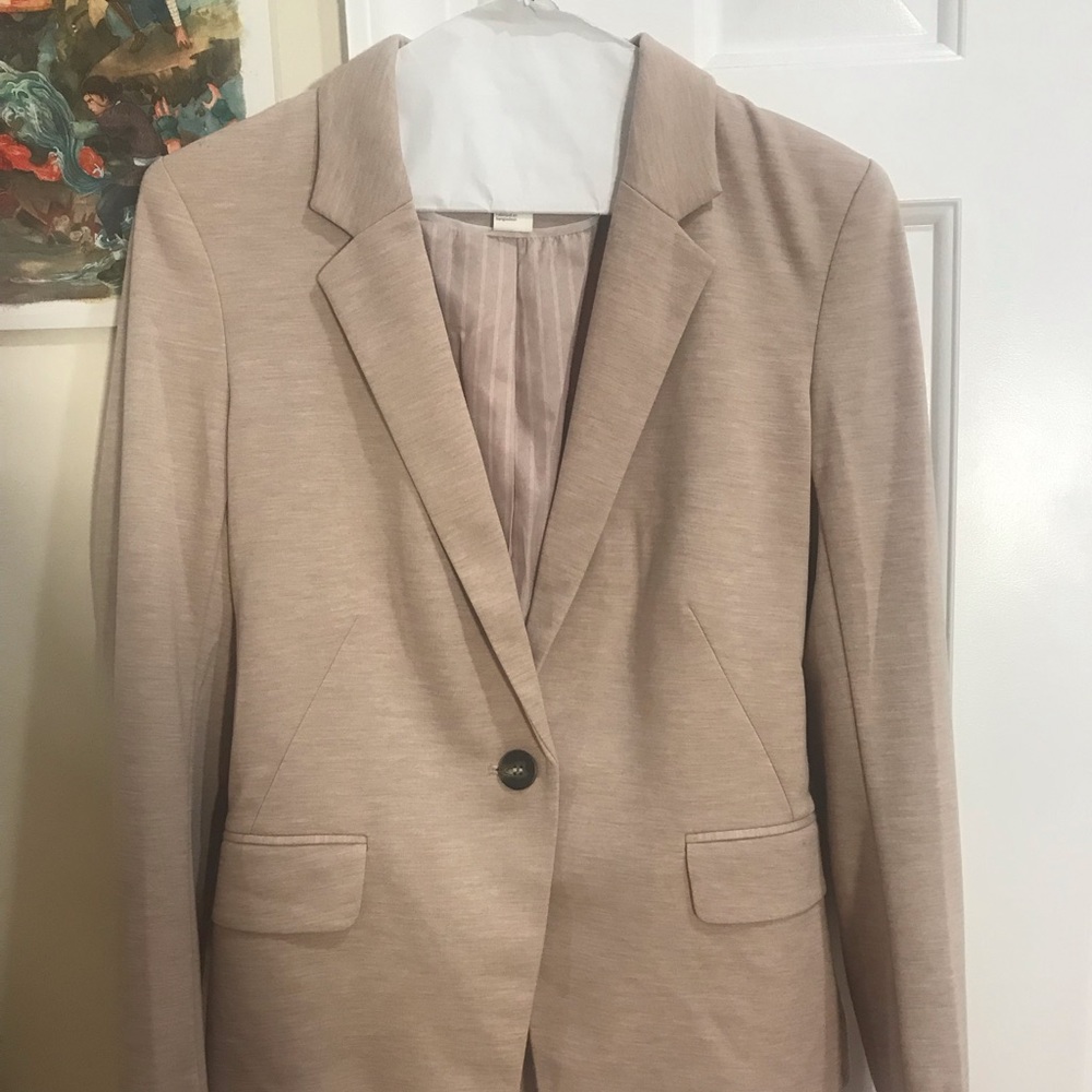 H&M cream blazer, Size 4 (EUR 34)